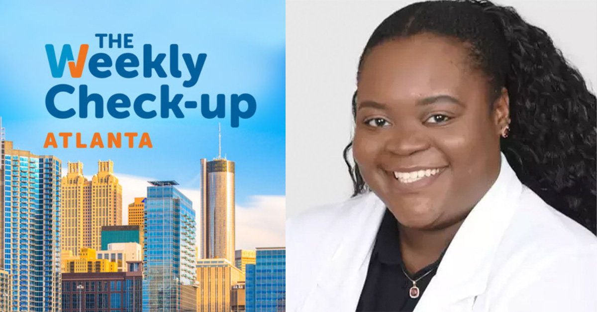Sylvia Akenji on the Weekly Check-Up radio show